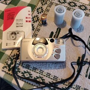 Canon Sure Shot 85 Zoom Silver Camera